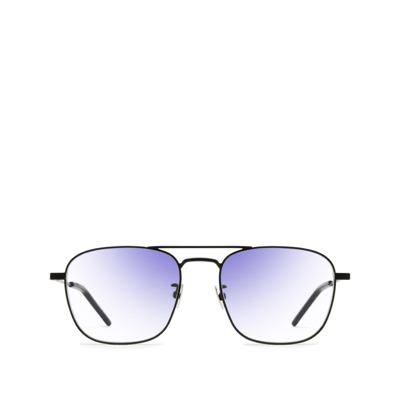 Shop Saint Laurent Unisex  Sl 309 Sun Black Unisex Sunglasses