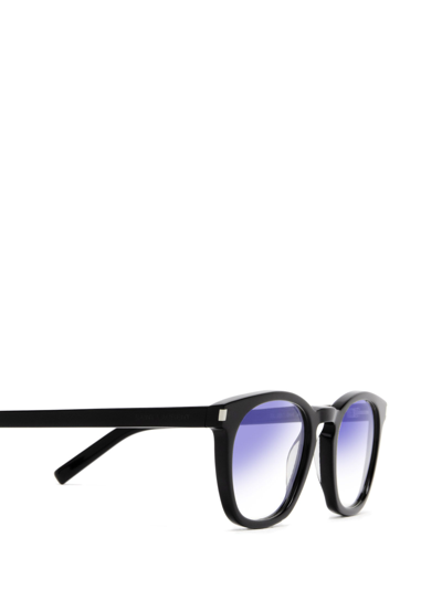 Shop Saint Laurent Unisex  Sl 28 Black Unisex Sunglasses