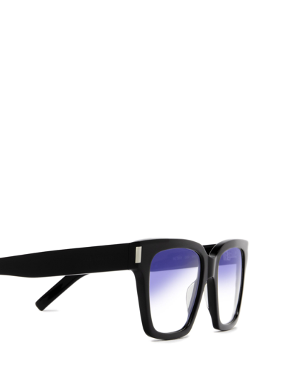 Shop Saint Laurent Unisex  Sl 507 Black Unisex Sunglasses