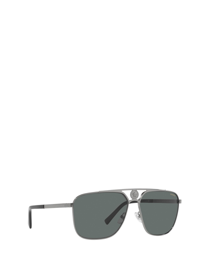 Shop Versace Ve2238 Gunmetal Male Sunglasses