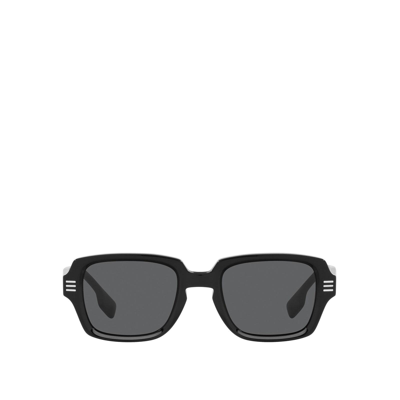 Shop Burberry Be4349 Black Male Sunglasses