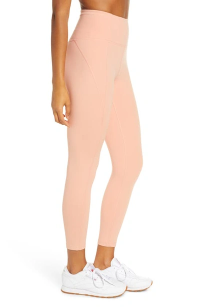 Shop Girlfriend Collective High Waist 7/8 Leggings In Sherbert