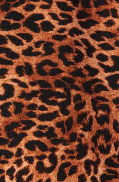 Shop Bobeau Julius Print Blouse In Textured Leopard