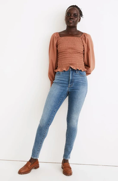 Shop Madewell Curvy Roadtripper Authentic Skinny Jeans In Vinton