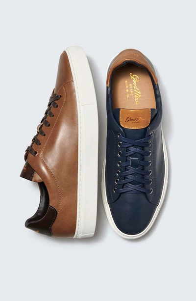 Shop Good Man Brand Legend Low Top Sneaker In Dark Vachetta