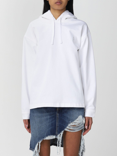 Shop Icon Denim Los Angeles Sweatshirt  Woman In White