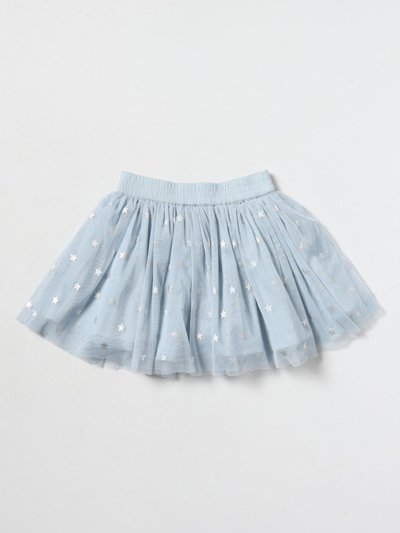 Shop Stella Mccartney Skirt  Kids In Sky Blue