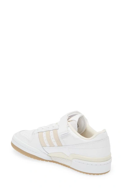 Shop Adidas Originals Forum Low J Sneaker In White/ Wonder White