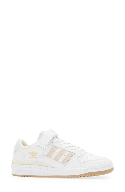 Shop Adidas Originals Forum Low J Sneaker In White/ Wonder White