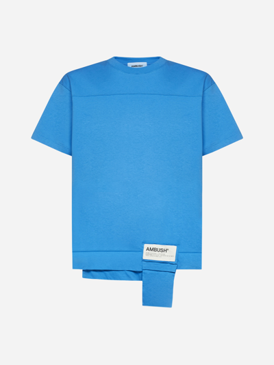 Shop Ambush Logo-pocket Cotton T-shirt