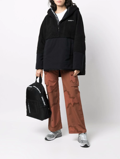 Neighborhood Fleece Cave E-jacket In Black