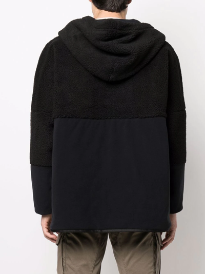 Neighborhood Fleece Cave E-jacket In Black