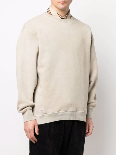 Wtaps Crew-neck Jumper In Neutrals
