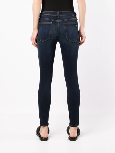 Shop Rag & Bone Slim-cut Denim Jeans In Blau