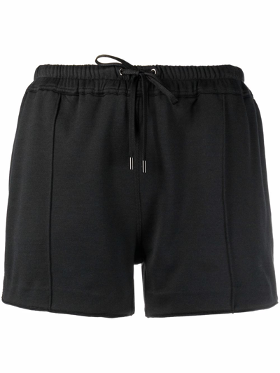 Shop Tom Ford Debossed-logo Drawstring Shorts In Schwarz