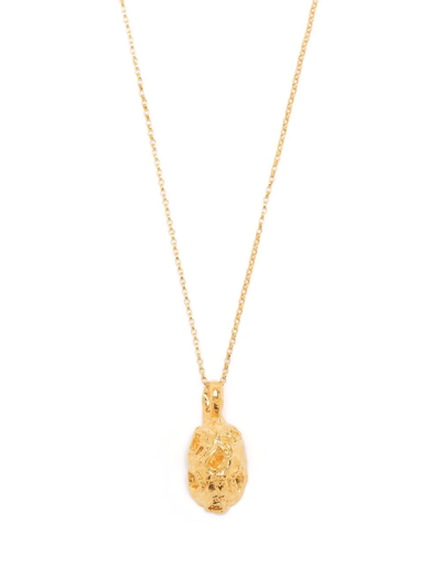 Shop Alighieri The Fragmented Amulet Necklace In Gold