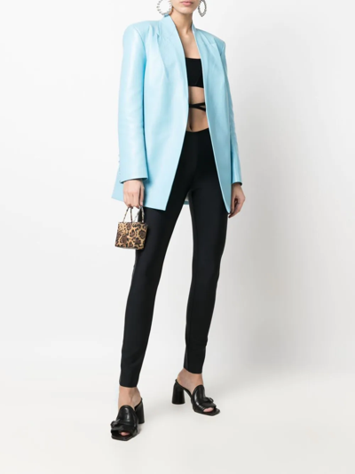 Giuseppe Di Morabito Crossover-strap High-waisted Leggings In Black