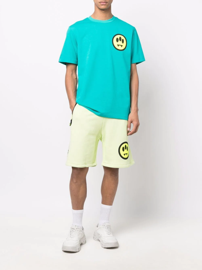 Barrow Shorts In Green Cotton In Grün