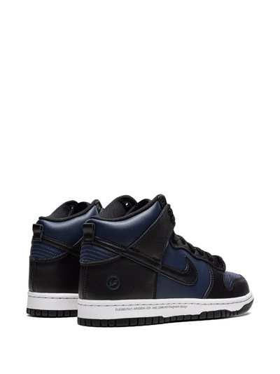 Nike Dunk High Sneakers In Black