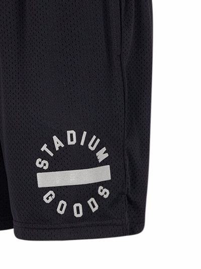 Shop Stadium Goods Black/reflective Mesh Gym Shorts