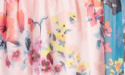By Design Marion Victorian Baby Doll Dress In Patchwork Paris