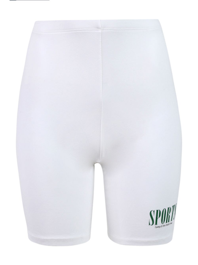 Shop Sporty And Rich Sports Biker Short White