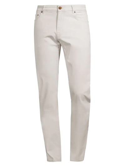Shop Pt01 Men's Soft & Light Delave Stretch Jeans In Pearl