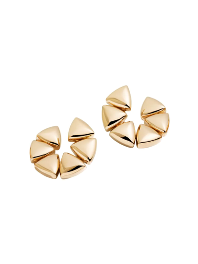 Shop Vhernier Women's Freccia 18k Rose Gold Clip-on Earrings