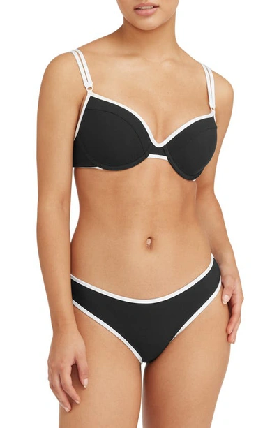 Shop Sea Level Bikini Bottoms In Black