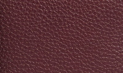 Shop Ted Baker Amerrah Branded Strap Leather Crossbody Bag In Deep Purple