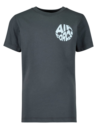 Shop Airforce Kids T-shirt For Boys In Grey