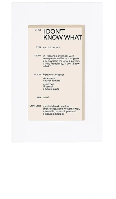 D.s. & Durga I Don't Know What Eau De Parfum In N,a