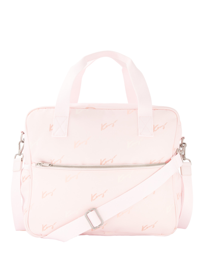 Shop Kenzo Diaper Bag For Girls In Pink