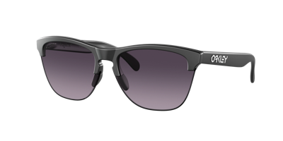 Shop Oakley Man Sunglasses Oo9374 Frogskins™ Lite In Prizm Grey Gradient