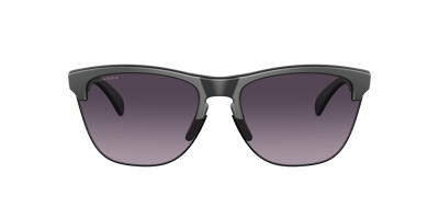 Shop Oakley Man Sunglass Oo9374 Frogskins™ Lite In Prizm Grey Gradient