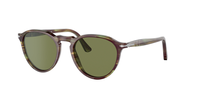 Persol Unisex  Po3248s Coffee Unisex S In Light Green