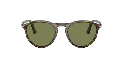 Persol Unisex  Po3248s Coffee Unisex S In Light Green