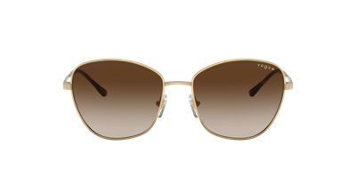 Shop Vogue Eyewear Woman Sunglasses Vo4232s In Gradient Brown