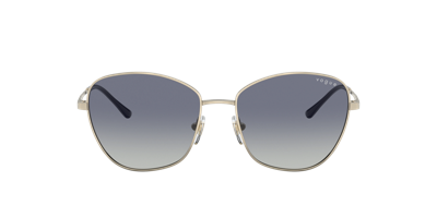 Shop Vogue Eyewear Woman Sunglass Vo4232s In Grey Gradient Dark Blue