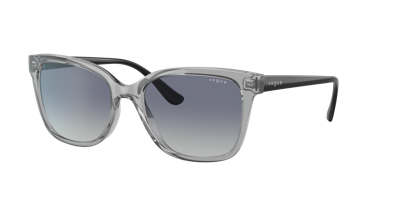 Shop Vogue Eyewear Woman Sunglass Vo5426s In Grey Gradient Dark Blue