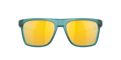 Shop Oakley Man Sunglasses Oo9100 Leffingwell In Prizm 24k Polarized