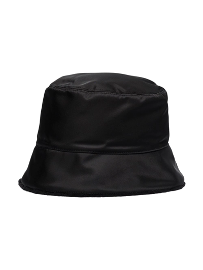 Prada Re-nylon Bucket Hat In Black