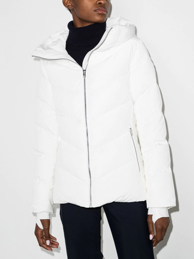 Fusalp Delphine Ii Padded Ski Jacket In White