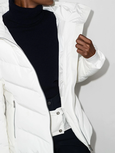 Fusalp Delphine Ii Padded Ski Jacket In White