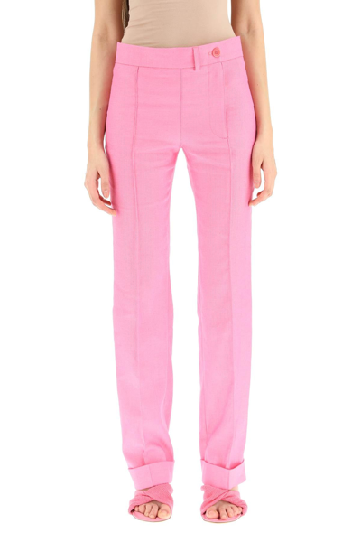 Shop Jacquemus 'le Pantalon Fresa' Suit Pants In Pink