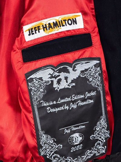 BROOKLYN NETS SKYLINE VEGAN LEATHER JACKET – Jeff Hamilton Shop