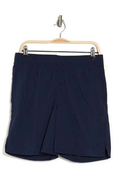 Shop Abound Nylon Shorts In Navy Iris