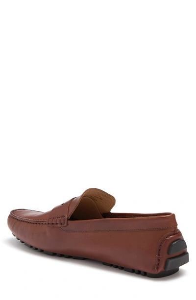 Shop Nordstrom Rack Mario Penny Loafer In Brown