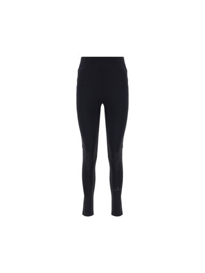 Shop Moncler Women's Black Other Materials Leggings