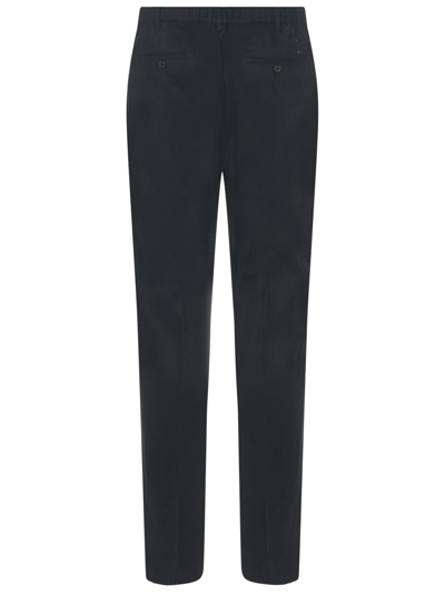 Shop Grifoni Trousers In Black